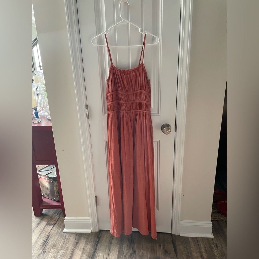 American Eagle Outfitters Knit Smocked Maxi Dress New w/o Tags